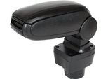 Bracciolo Centrale In Pelle Clappable Nero Per Dacia Duster I Dal 2010-2018