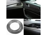 Cromo Metallizzato / Rotolo Da 5 M Di Modanature Per Interni Auto