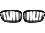 Griglia Radiatore Doppelsteg Nero Lucido Per Bmw Serie 1 F20 / F21 Dal 2011-2014