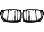Griglia Radiatore Doppelsteg Nero Lucido Per Bmw Serie 3 E46 Limo Touring 1998-01