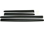 4X Modanature Porte Modanature Laterali Per Peugeot 206 1998-2008 Non 3 Porte