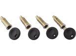 4X Cilindro Serratura Porta + 2X Chiave Per Vw T4 Iv 1990-2003