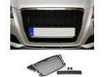 Griglia Del Radiatore Griglia Sportiva Griglia A Nido D'ape Cornice Cromata Supporto Pdc Per Audi A3 8P 2008-