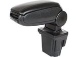 Bracciolo Centrale Clappable In Pelle Nera Per Seat Leon Ii 1P Dal 2005-2012