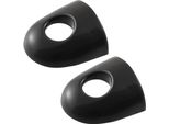 2X Coperchio Maniglia Porta Nero L=R Per Renault Megane Scenic Espace Laguna