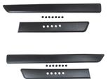 4X Modanature Porta Modanature Laterali Sinistra Destra Per Peugeot Bipper Fiat Fiorino Nemo