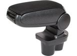 Bracciolo Centrale Bracciolo Clappable Tessuto Nero Per Opel Corsa E Dal 2014-