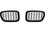 Griglia Radiatore Double Rip Nero Lucido Per Bmw X3 F25 2010-2014