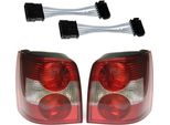 Luci Posteriori Sinistra + Destra Set + Adattatore Per Vw Passat 3B B5 Variant 1997-2000