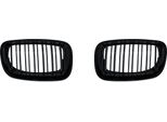 Griglia Radiatore Double Rip Nero Lucido Per Bmw X5 E70 2007-2013