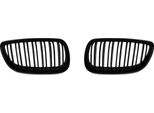 Griglia Radiatore Double Rip Nero Lucido Per Bmw Serie 3 Coupé E92 2006-2010