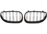 Griglia Radiatore Double Rip Nero Lucido Per Bmw Serie 5 E60 2003-2010