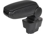Bracciolo Centrale In Pelle Clappable Nero Per Opel Corsa D Dal 2006-2014