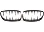 Griglia Radiatore Double Rip Nero Lucido Per Bmw Serie 3 E90 Lci Facelift 2008-2011
