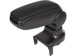 Bracciolo Centrale In Pelle Clappable Nero Per Renault Clio Iv MK4 Dal 2012-
