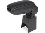 Bracciolo Centrale Klappbar In Pelle Nera Per Seat Ibiza 6L 02-09 Cordoba 6L 02-09
