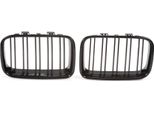 Griglia Radiatore Double Rip Nero Lucido Per Bmw Serie 3 E36 1990-1996