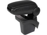 Bracciolo Centrale In Pelle Clappable Nero Per Renault Megane Ii MK2 2002-