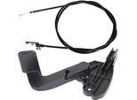 Cavo Di Sblocco Del Cofano 8E1823531D + Maniglia A Leva Per Audi A4 8E B6 B7