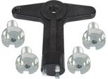 Set Serratura + Chiave Per Renault Clio Ii Iii Laguna Megane Modus Scenic