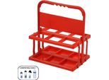 Sporti France Portabottiglie In Pvc Rosso Rosso Taglia Unica