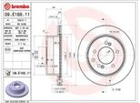 2X Brembo Disco Freno 09.E168.11 Per Ssangyong Rodius Ii Rodius Stavic Suv 83Mm