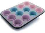 Stampo Per 12 Muffin 39X27Cm + 12 Cupcake