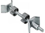 Set Di 2 Connettori Per Piano Lavoro Hettich In Acciaio Cromato, L.100 Mm