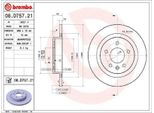2X Disco Freno Brembo 08.D757.21 Per Opel Insignia Caravan Insignia Cc 46Mm