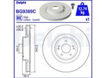 2X Disco Freno Delphi BG9389C Per Kia Stinger Hatchback (Ck) 56 5Mm 345Mm