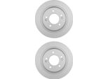 2X Hella 8DD 355 134-401 Disco Freno Asse Posteriore