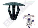 10X Romix B22099 Clip Decorativa / Di Protezione