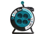 Avvolgicavo Elettrico Domestico Con Terra L. 15 M Ho5Vvf 3G1, Zenitech