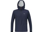Salewa Puez 2.5L Ptx Hardshell Giacca Uomo Impermeabile, Colore:Blu, Taglia:50