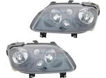Set Completo Di Fari Retrofit In Nero Per Vw Touran 1T / Caddy Iii 2K