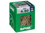 Set Di 200 Viti In Acciaio A Testa Svasata Pozidriv Spax, Diam.4 Mm X L.60 Mm