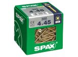 Set Di 300 Viti In Acciaio A Testa Svasata Pozidriv Spax, Diam.4 Mm X L.45 Mm