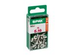 Set Di 16 Viti Spax Torx In Acciaio A Testa Tonda, Diam.5 Mm X L.16 Mm