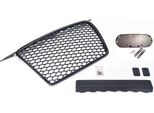 Griglia Radiatore Griglia Sportiva A Nido D'ape Nera Per Audi A3 8P + Sportback 2005-2008