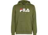 Fila Unisex Felpa Con Cappuccio - Barumini Cappuccio, Felpa, Maglione, Kapuze, Langarm, Logo GrüN M