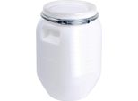 Eda 010558 Na Fusto Di Stoccaggio Eda, 25 Litri, Plastica, Bianco