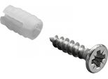 Set 40 Manicotti Ad Espansione Hettich In Plastica Grezza, L.12,5 Mm