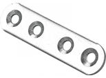 1 Staffa Di Montaggio Hettich In Acciaio Zincato, L.60 Mm