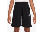 Nike K Nsw Club Ft Short Lbr 010 Nero/Bianco L