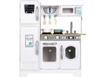 Enorme Cucina Per Bambini In Legno Bianco Di Ecotoys