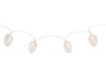 Catena Luminosa Magichome Natale Pine, 10X Led Bianco Caldo, Con Pigne, 2Xaa, Luce Fissa, Illuminazione, L-1,35 M