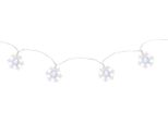 Catena Luminosa Magichome Natale Snowflake, 10 Led Bianco Freddo, Luce Fissa, 2Xaa, IP20, Per Interni, Illuminazione, L-0,90 M
