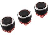 Interruttore Rotante In Alluminio Cromato Controller Riscaldamento Aria Condizionata Ac Per Peugeot 206 207 Citroen C2