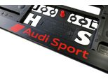 2X Porta Targa Originale Audi Sport Premium Supporto Per Tutti I Veicoli