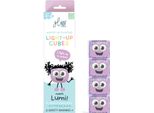 Glo Pals, Cubi Sensoriali Lumi Luminosi Nell'acqua - Gioco Da Bagno, Colore Viola